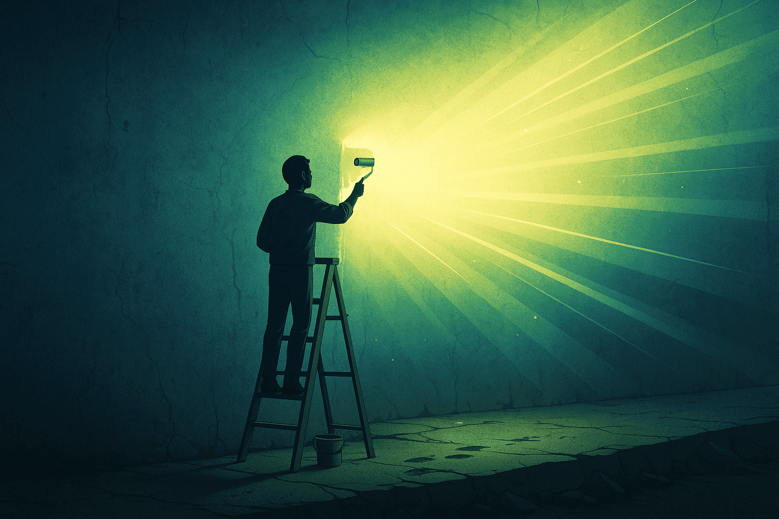 Inspirational image for possibility and transformation