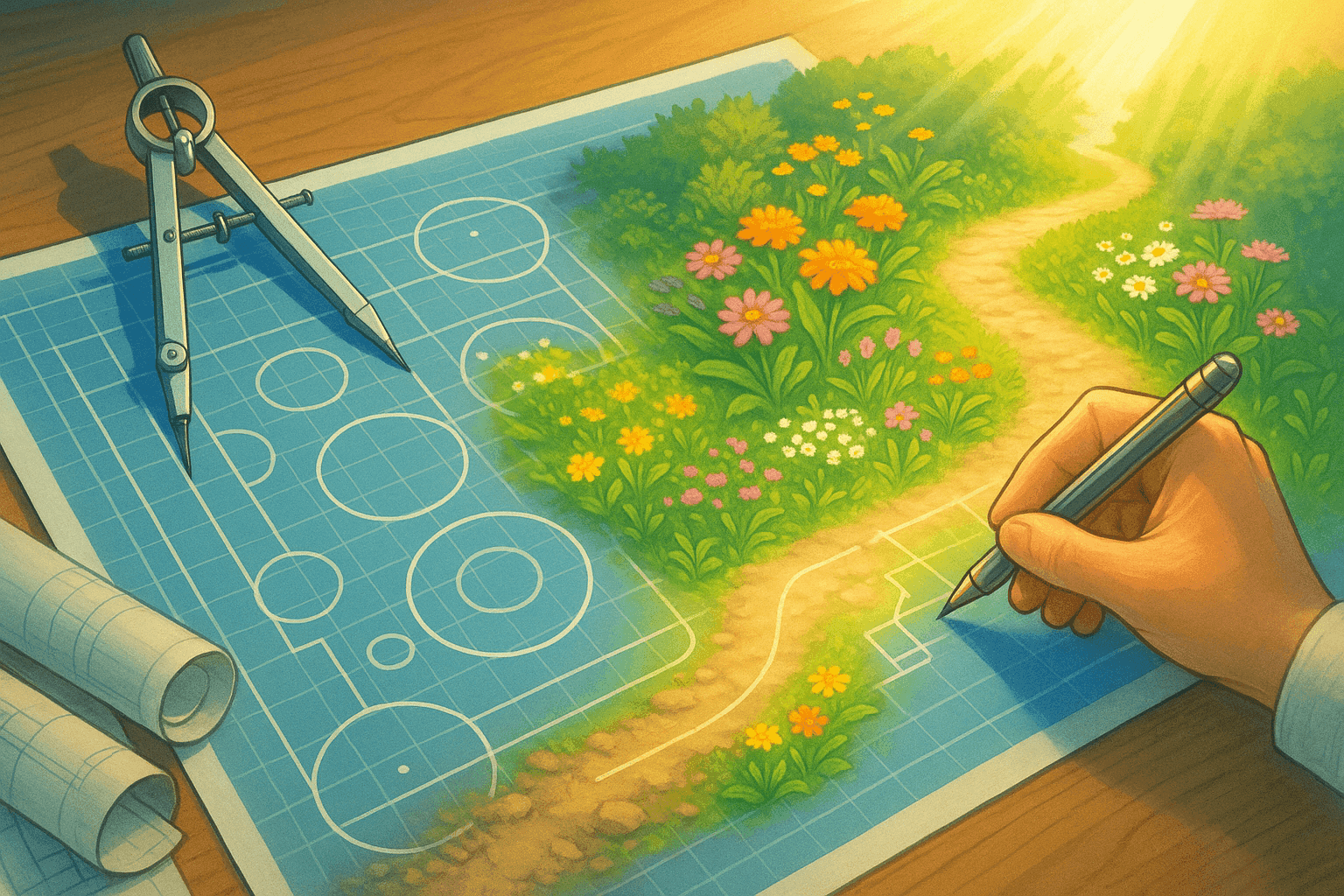 Inspirational image for creating happiness and joy