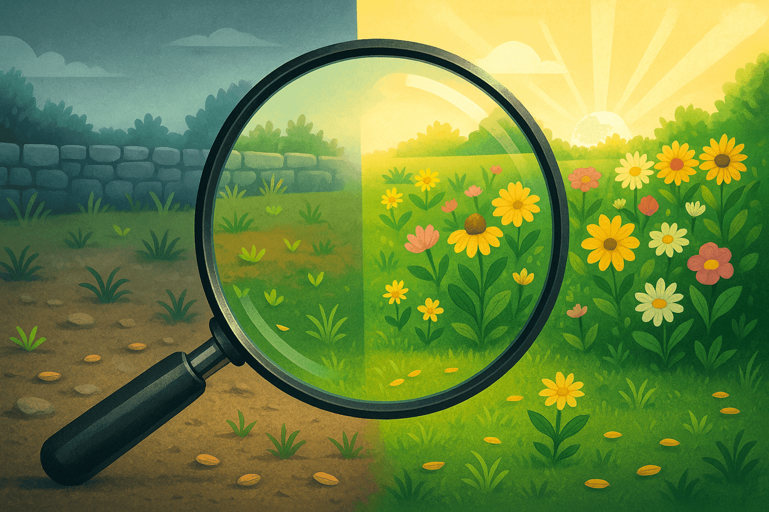 Inspirational image for gratitude and abundance mindset