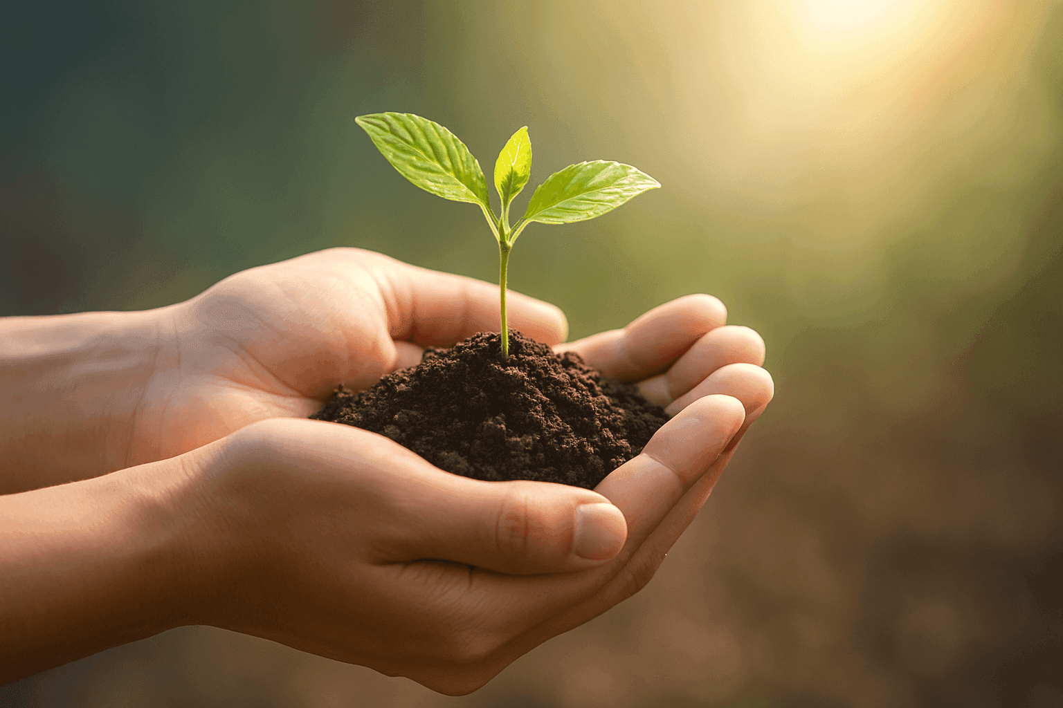 Inspirational image for love and small acts of kindness