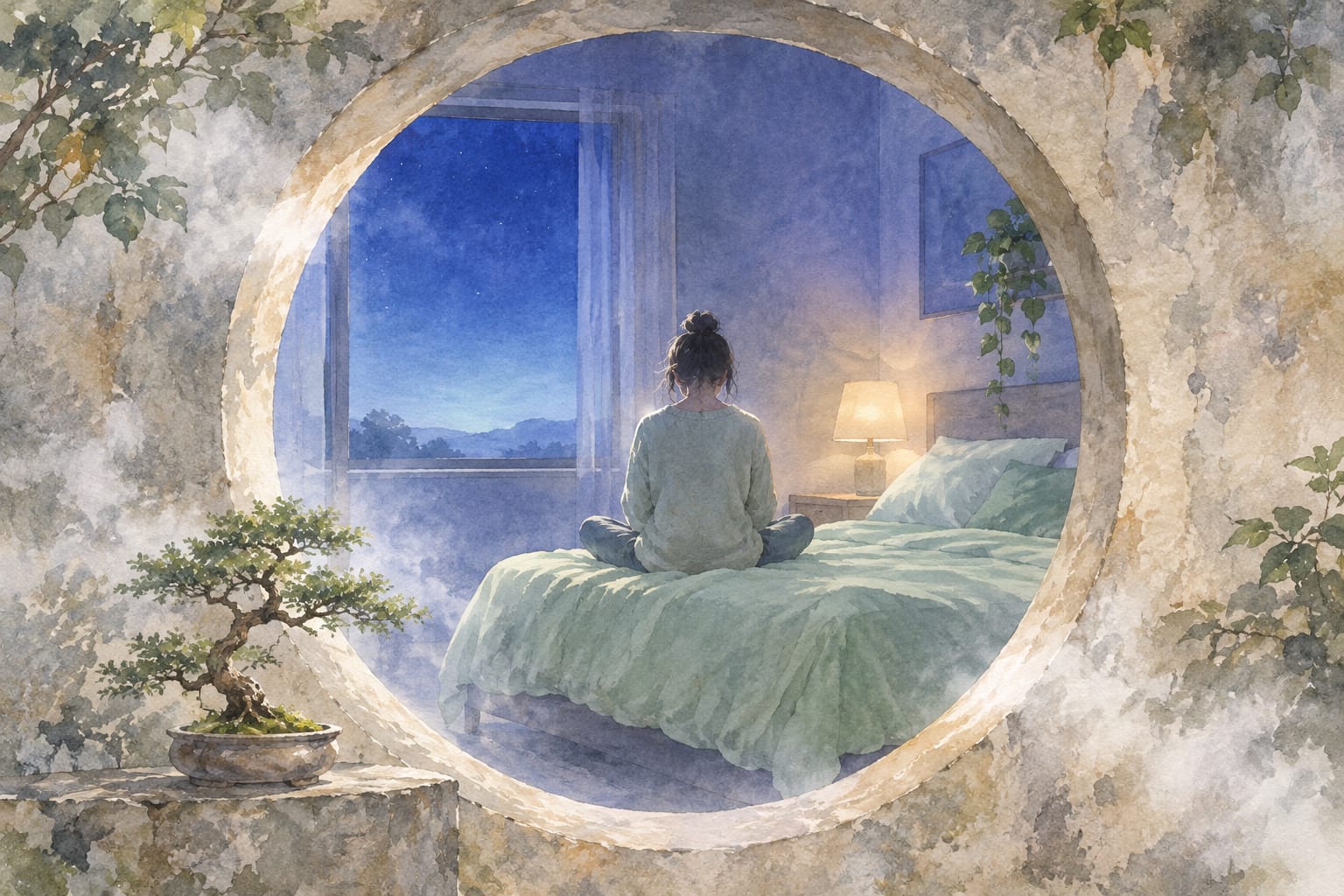 Watercolor illustration for today's Ancient Wisdom for Modern Problems post
