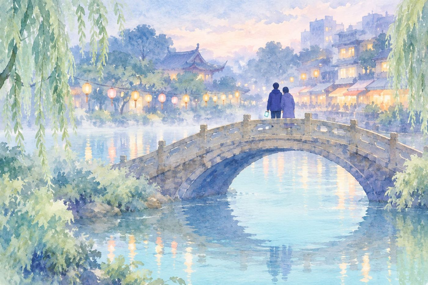 Watercolor illustration for today's Ancient Wisdom for Modern Problems post